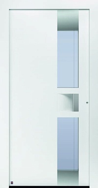Двери входные алюминиевые Hormann Thermo Carbon Мотив 302 в Евпатории