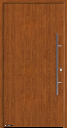 Заказать входные двери Hormann Thermo 65, Мотив 010 с декором поверхности под древесину в Евпатории